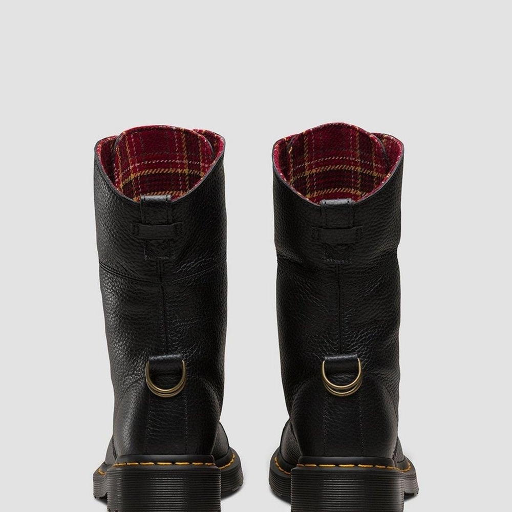 Dr. Martens Aimalita Fold Down Plaid Boot - Picture 5 of 6